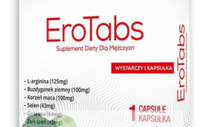 EroTabs – tabletki na erekcję